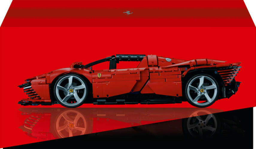 42143 LEGO Technic Ferrari Daytona SP3, Yetişkinler için bir Süper Araba Modeli Yapım ve Sergileme - 3