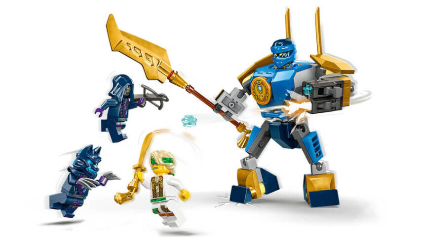 71805 LEGO® NINJAGO Jay'in Robotu Savaş Paketi - 7