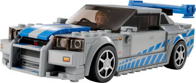 76917 LEGO® Speed Champions Daha Hızlı Daha Öfkeli Nissan Skyline GT-R (R34) - 2