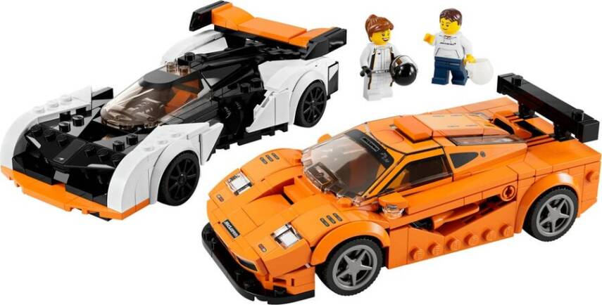 76918 LEGO® Speed Champions McLaren Solus GT ve McLaren F1 LM - 1