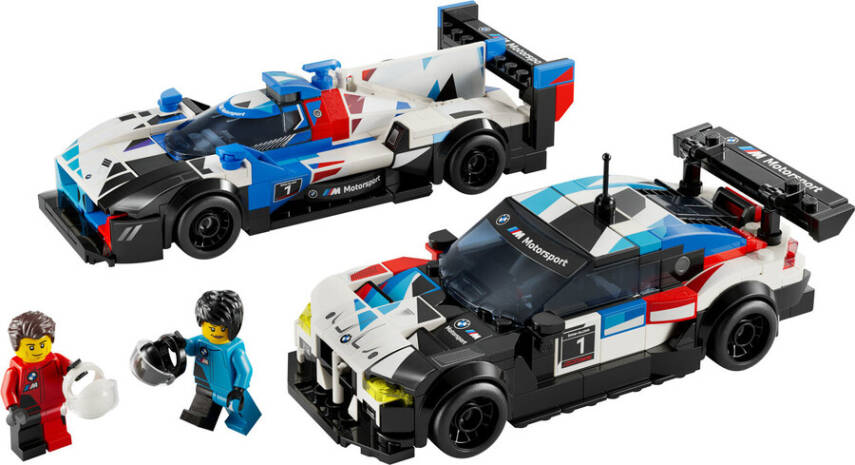 76922 LEGO® Speed Champions BMW M4 GT3 ve BMW M Hybrid V8 Yarış Arabaları - 1
