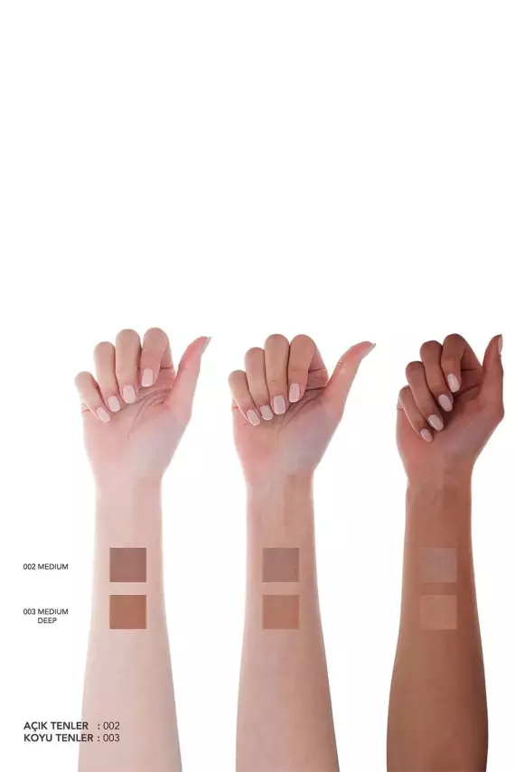 Flormar Contour Stick Yoğun Pigmentli ve Yumuşak Dokulu Stick Kontür (003 Medium Deep) - 10
