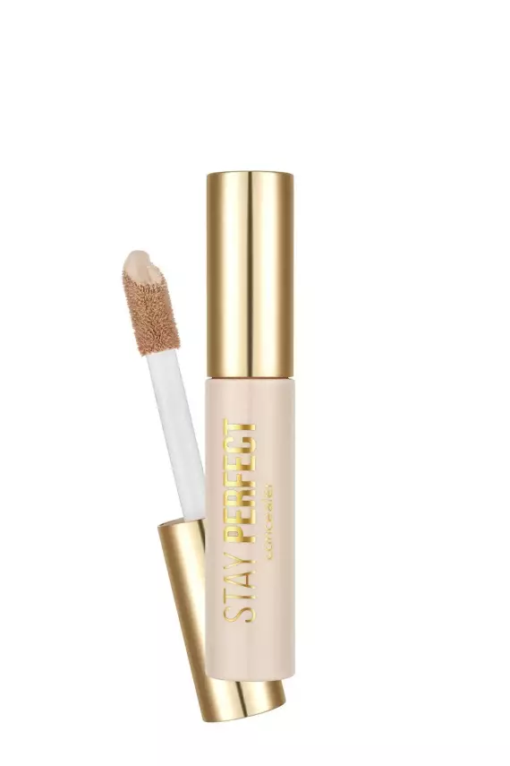 Flormar Doğal Bitişli Kapatıcı (SICAK ALT TON) - Stay Perfect Concealer - 002 Light - 4