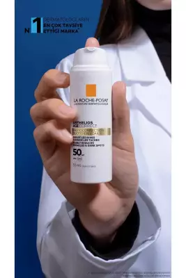 La Roche-Posay Anthelıos Age Correct Tinted Cream SPF50+ Uv Kaynaklı Leke ve Kırışıklık Karşıtı-50ml Renkli Güneş Koruyucu - 4