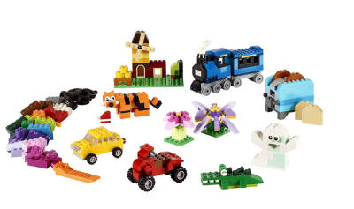 LEGO ® Classic Orta Boy Yaratıcı Parçalar Yapım Kutusu 10696 - Çocuklar için Yapım Seti (484 Parça) - 2