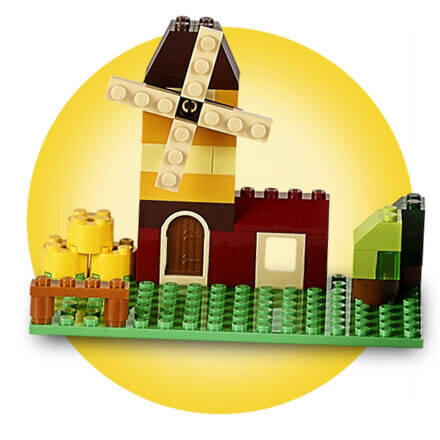 LEGO ® Classic Orta Boy Yaratıcı Parçalar Yapım Kutusu 10696 - Çocuklar için Yapım Seti (484 Parça) - 6