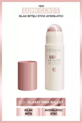 L'Oréal Paris Lumi Glass Islak Bitişli Stick Aydınlatıcı - 610 Glassy Pearl Eclat - 8