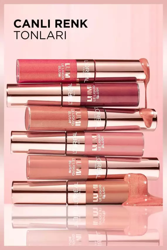 L'Oreal Paris Lumi Blush Likit Allık - 630 Glowy True Rose - 6