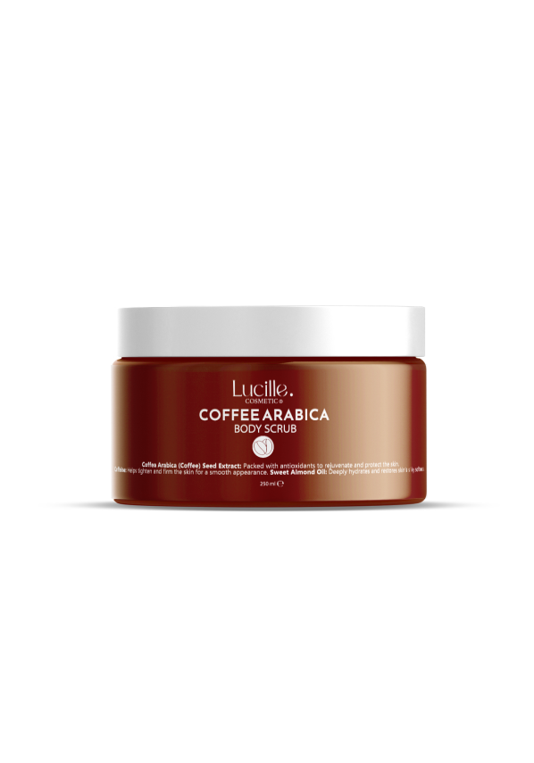 Lucille %100 Vegan Kahve Aromalı Şekerli Body Scrub – 250 gr – Canlandırıcı, Sıkılaştırıcı & Nemlendirici Etki - 4
