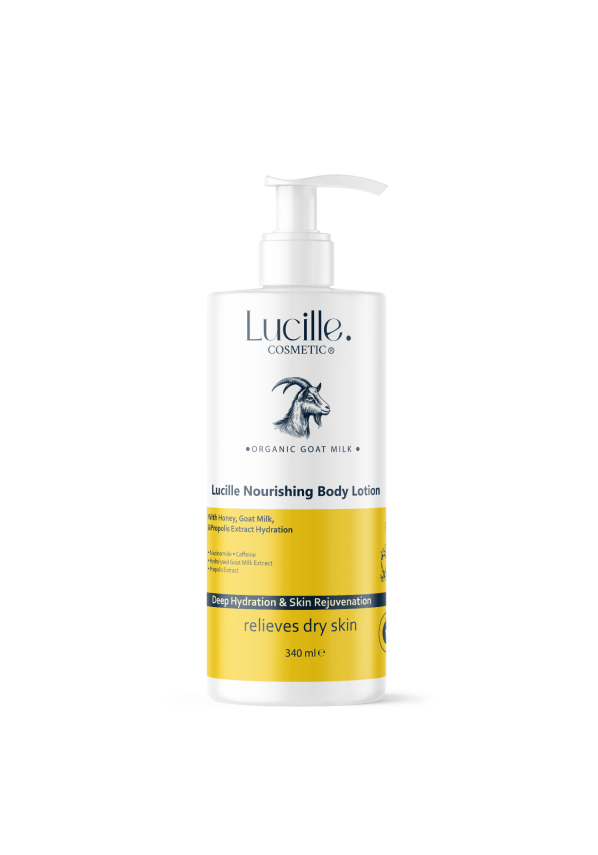 Lucille Keçi Sütü & Ballı Nemlendirici Vücut Losyonu – 250 ml – %100 Vegan Formül & Niacinamide İçerikli - 2