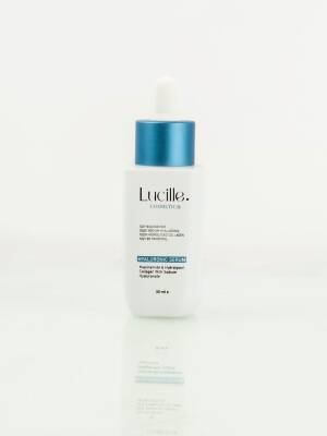 Lucille Yoğun Nemlendirici Hyalüronik Asit Serumu – Niacinamide & Kolajen İçerikli 30 ml | Derin Nem & Gençlik Etkisi | %100 Vegan - 4