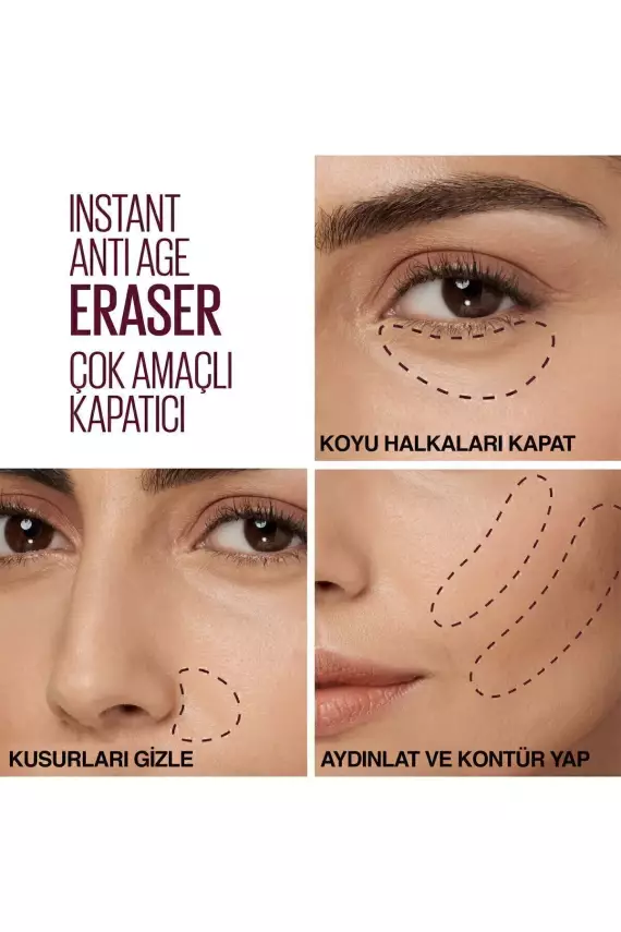 Maybelline New York Instant Anti Age Eraser Kapatıcı - 00 Ivory 6.8 Ml - 3