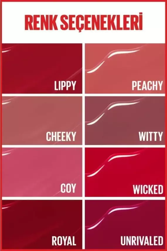 Maybelline New York Super Stay Vinyl Ink Uzun Süre Kalıcı Şeftali Tonlu Likit Parlak Ruj 35 Cheeky - 14