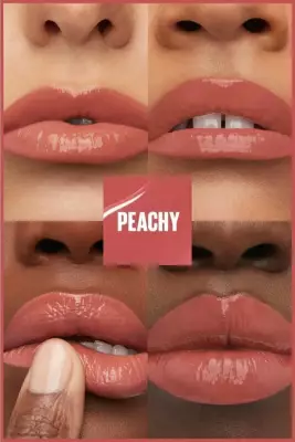Maybelline New York Super Stay Vinyl Ink Uzun Süre Kalıcı Şeftali Tonlu Likit Parlak Ruj 35 Cheeky - 9