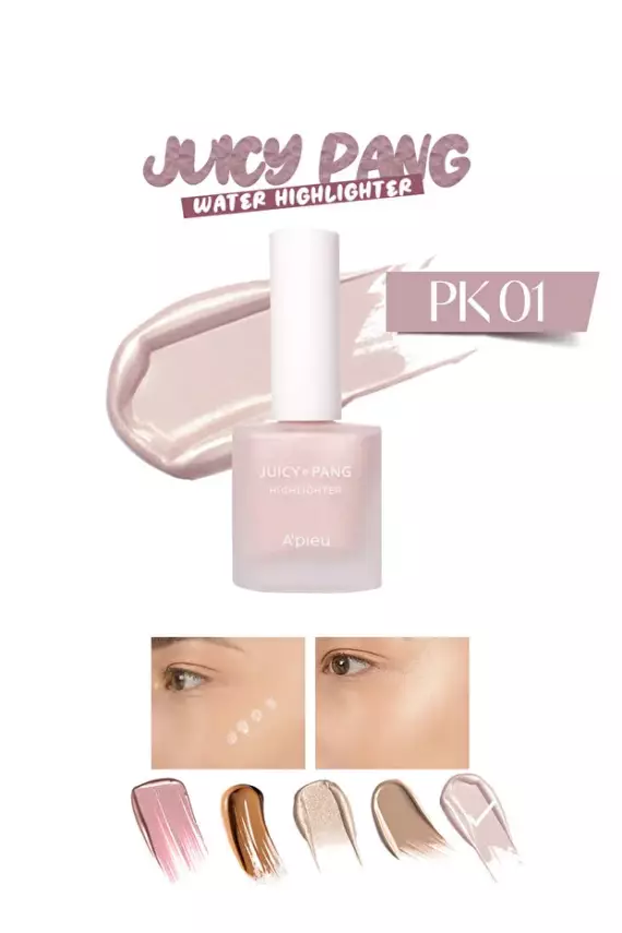 Missha A'PIEU Cilt ile Bütünleşen Kalıcı Likit Aydınlatıcı Juicy-Pang Water Highlighter (PK01) - 1