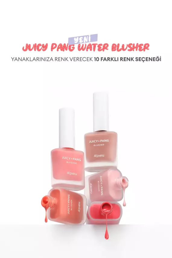 Missha Nemlendirici, Sedefli, Kalıcı Sıvı Allık Juicy-pang Water Blusher Shimmer (SPK01) - Gül Kurusu Likit Allık Parlak Görünümlü - 15
