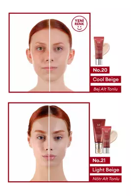Missha Yoğun Kapatıcılık Sunan BB Krem M Perfect Cover BB Cream Ex No: 21 - 20 ML - 19