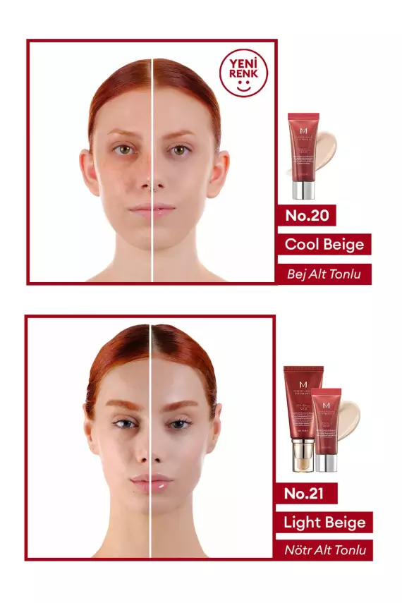 Missha Yoğun Kapatıcılık Sunan BB Krem M Perfect Cover BB Cream Ex No: 21 - 20 ML - 19