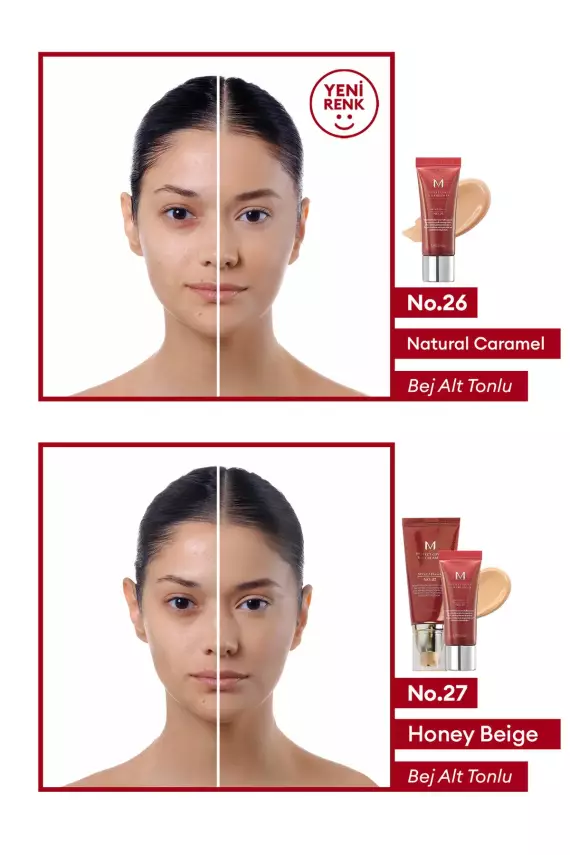 Missha Yoğun Kapatıcılık Sunan BB Krem M Perfect Cover BB Cream Ex No: 21 - 20 ML - 21