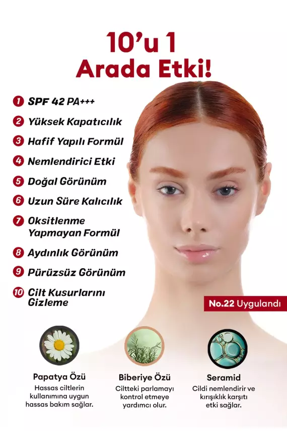 Missha Yoğun Kapatıcılık Sunan BB Krem M Perfect Cover BB Cream Ex No: 21 - 20 ML - 16