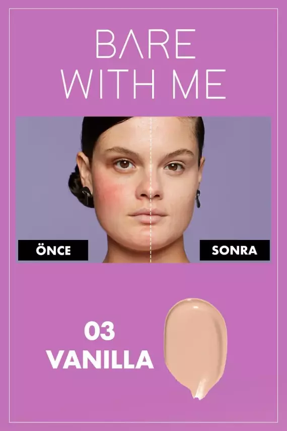 NYX Professional Makeup Bare With Me Serum Kapatıcı, Serum 01 Fair Concealer - 21