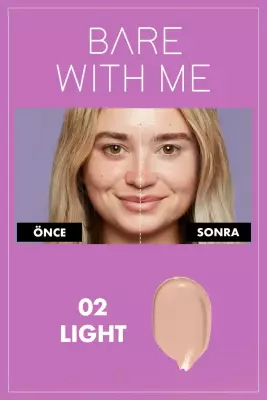 NYX Professional Makeup Bare With Me Serum Kapatıcı, Serum 01 Fair Concealer - 13