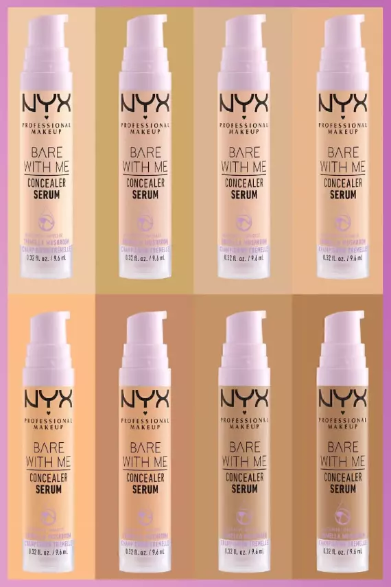 NYX Professional Makeup Bare With Me Serum Kapatıcı, Serum 01 Fair Concealer - 15