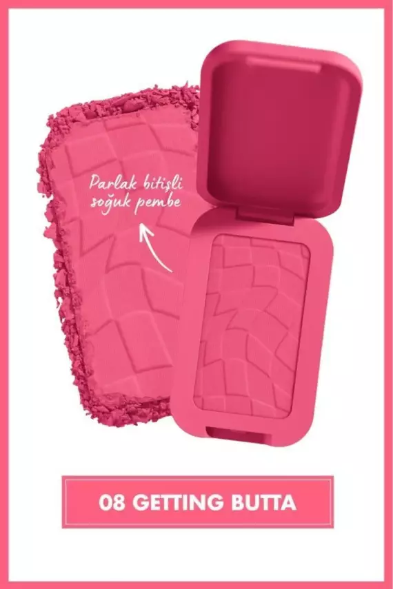 NYX Professional Makeup Buttermelt Blush Kremsi Pembe Pudra Allık - 08 Getting Butta - 2
