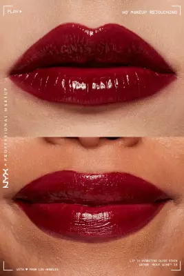 NYX Professional Makeup LIP I.V. Vitamin İçeren Parlatıcı + Tint - 08 Drippin' In Rose - 10